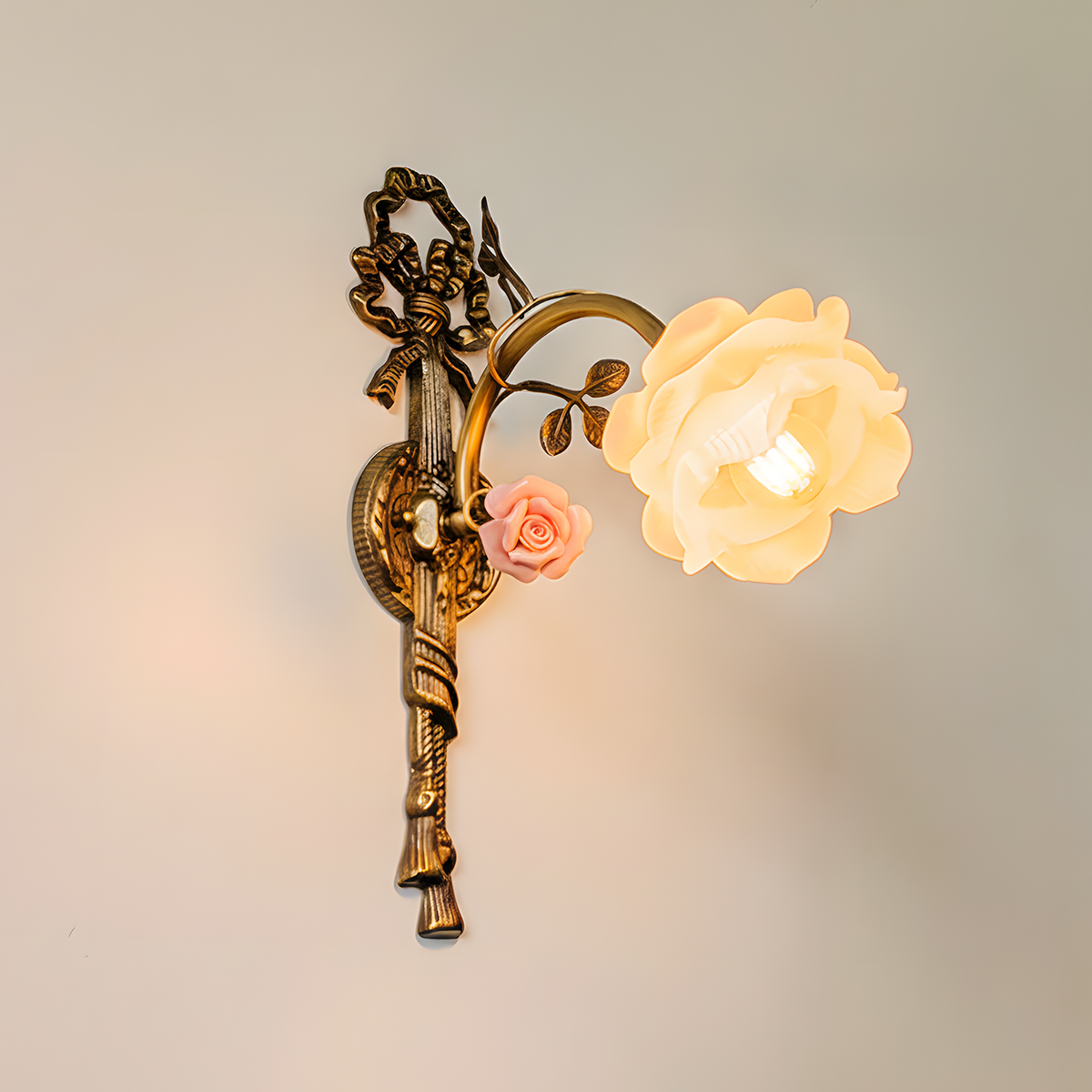 Fleurina Glass Wall Lamp — product view 2