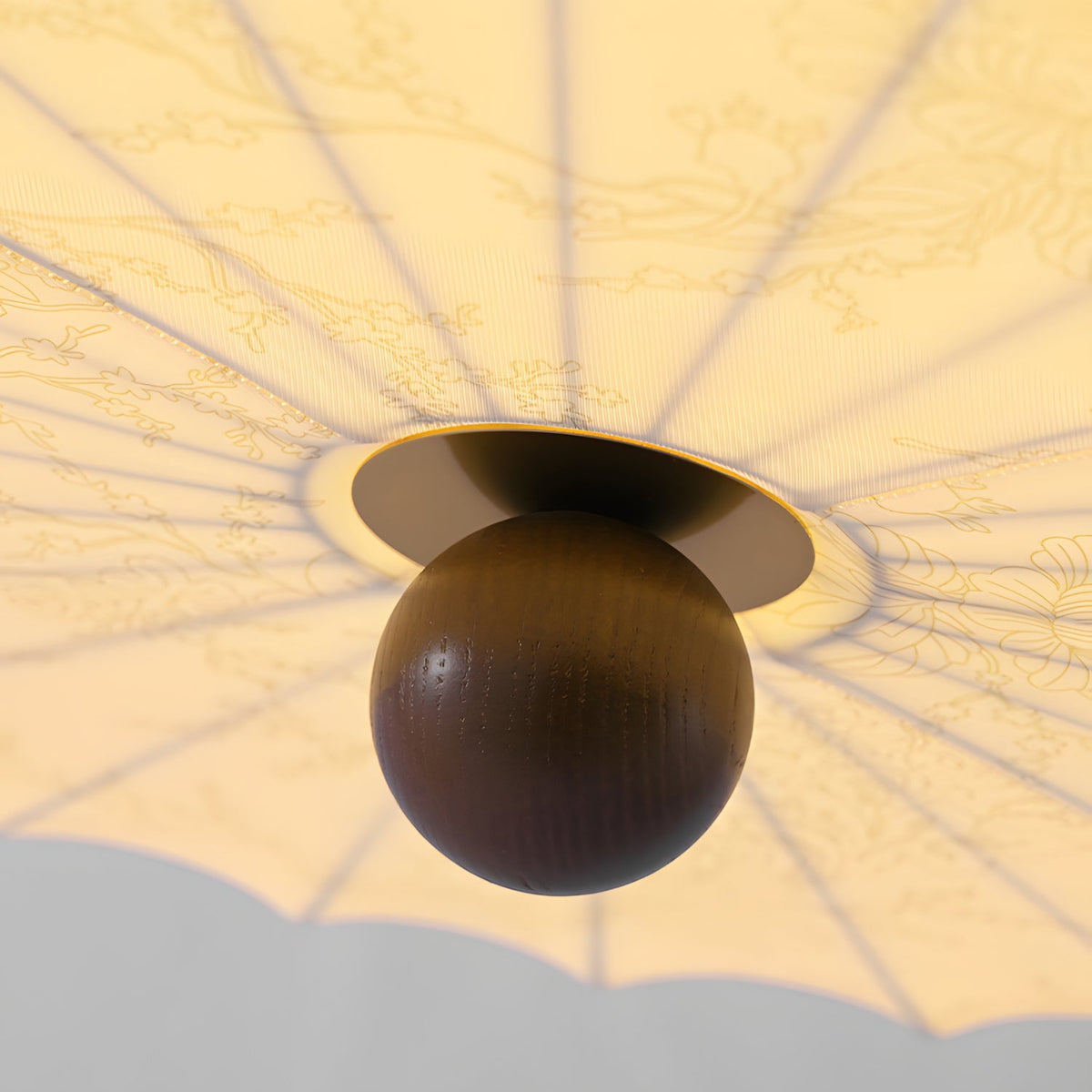 Silkara Wood Ceiling Lamp — product view 12