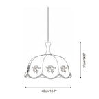 Roselace Wood Pendant Lamp — product view 5