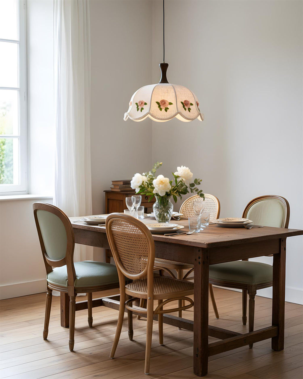 Roselace Wood Pendant Lamp — product view 13