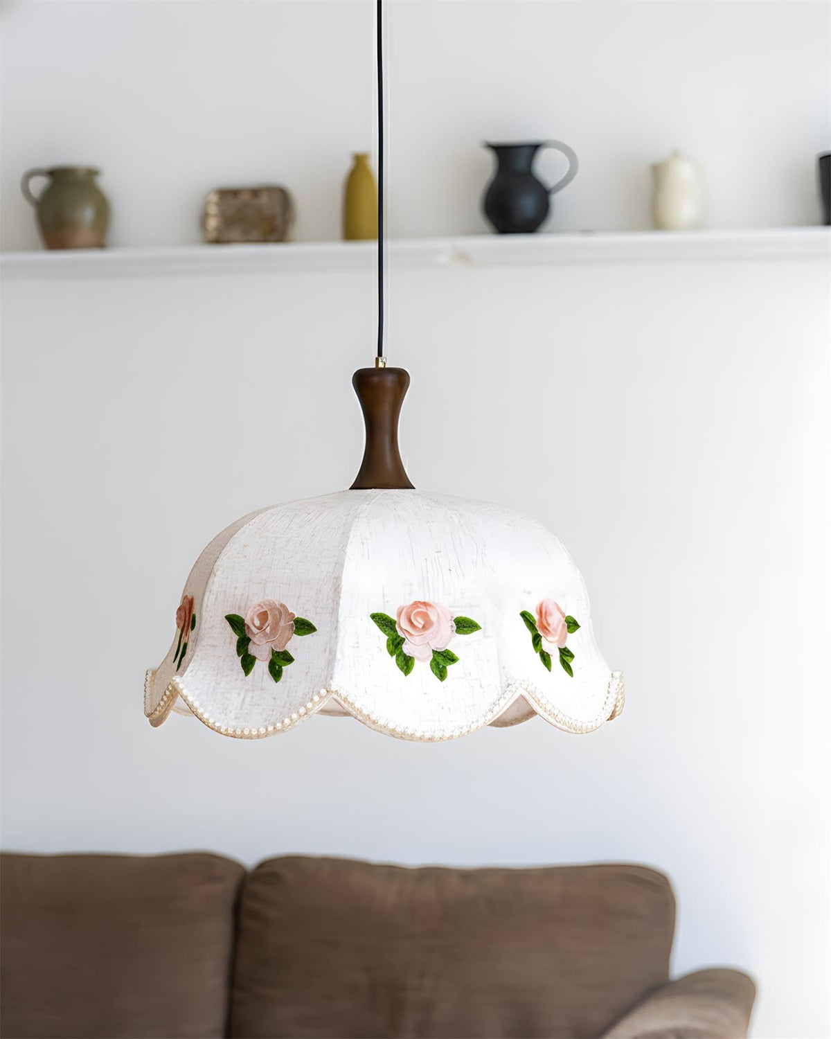 Roselace Wood Pendant Lamp — product view 16