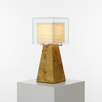 Burlspire Glass Table Lamp — product view 2
