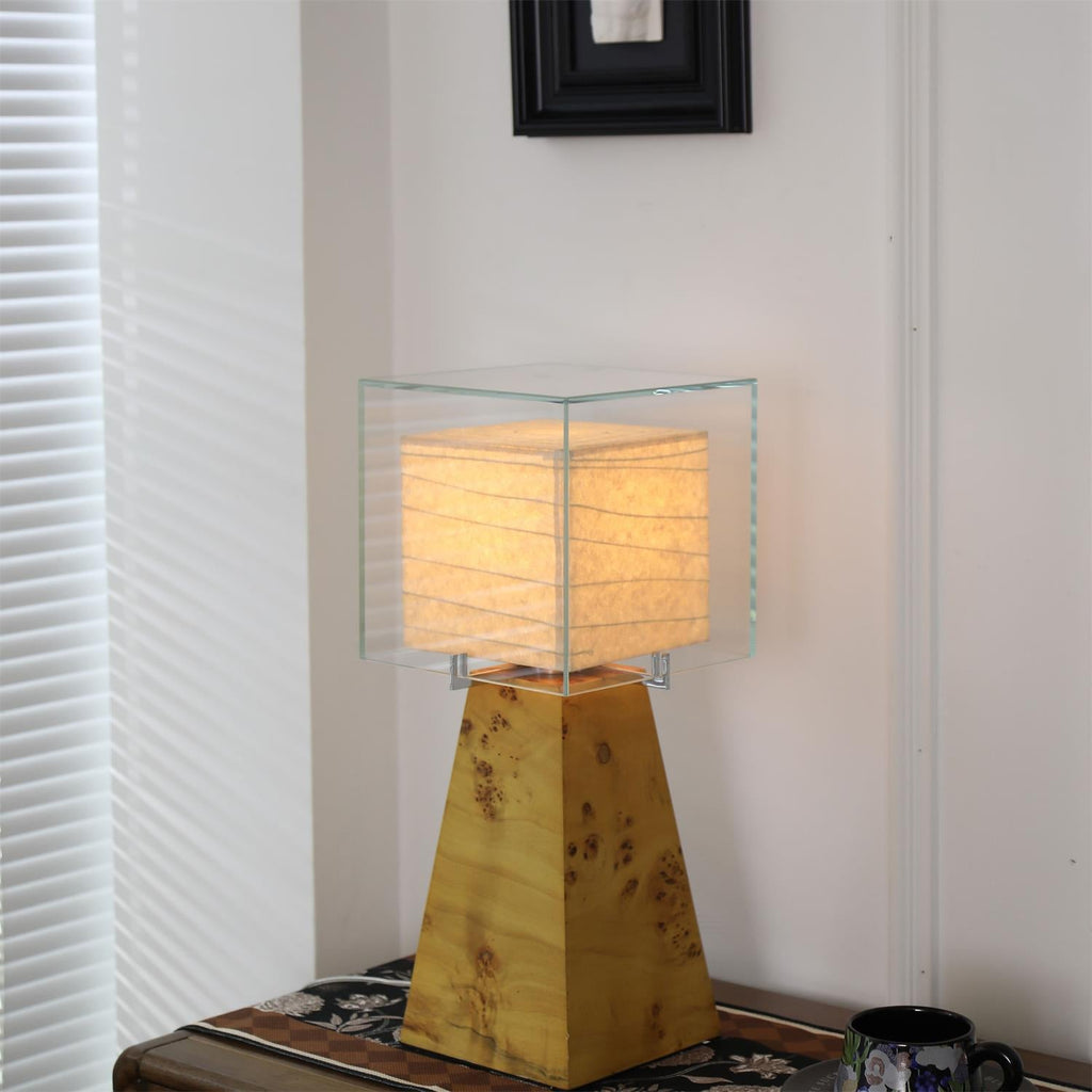 Burlspire Glass Table Lamp — product view 10