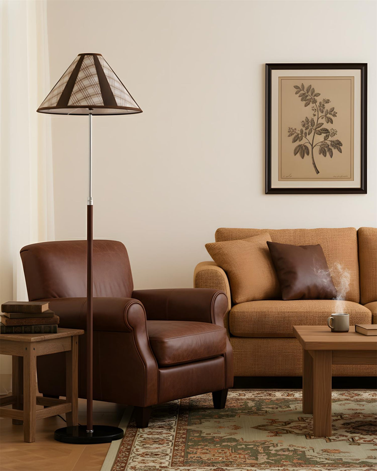 Hearthline Marble Floor Lamp — product view 3