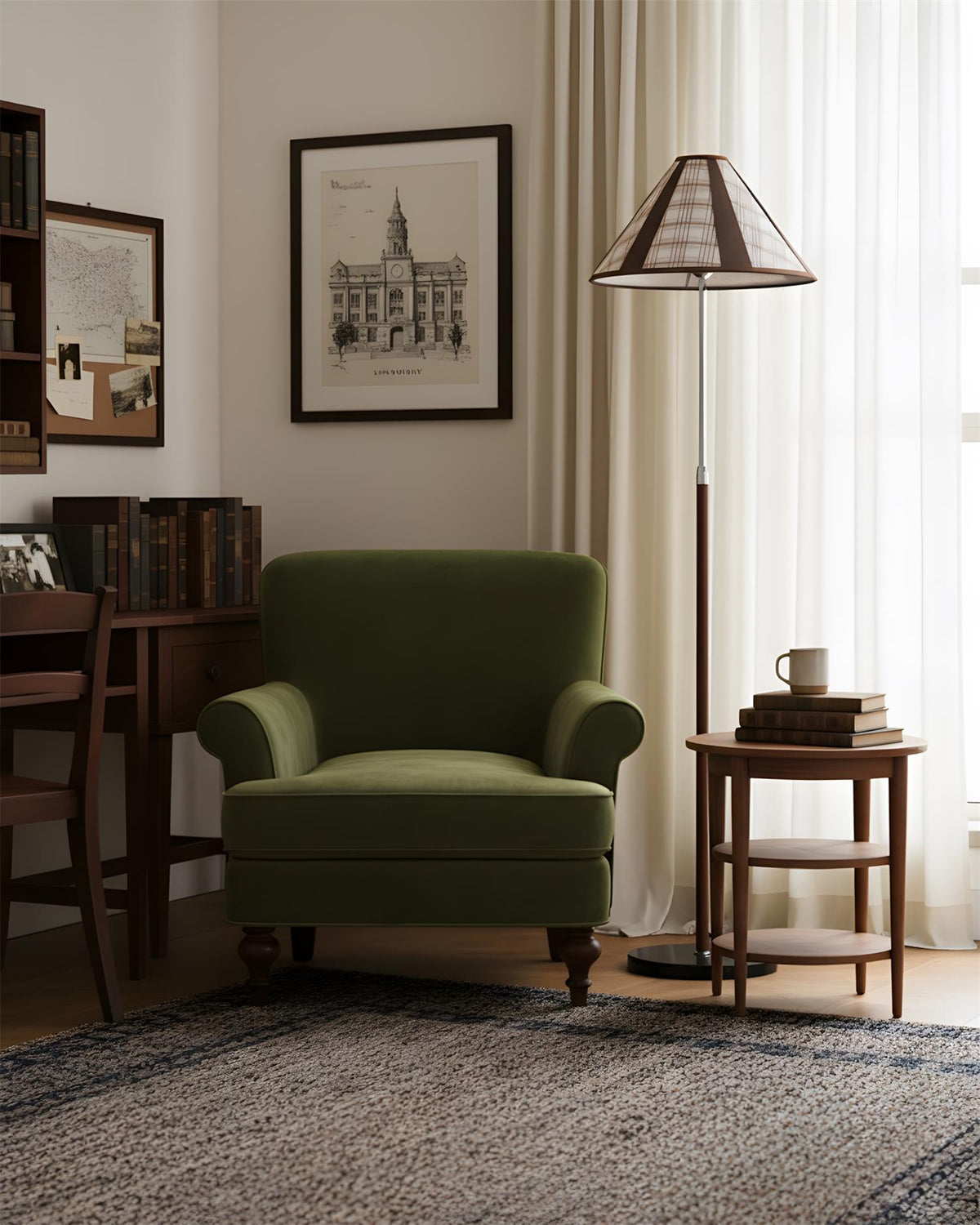 Hearthline Marble Floor Lamp — product view 10