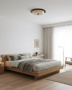 Crestfold Wood Ceiling Lamp — product view 3