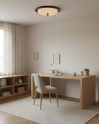 Crestfold Wood Ceiling Lamp — product view 4