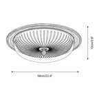 Crestfold Wood Ceiling Lamp — product view 6