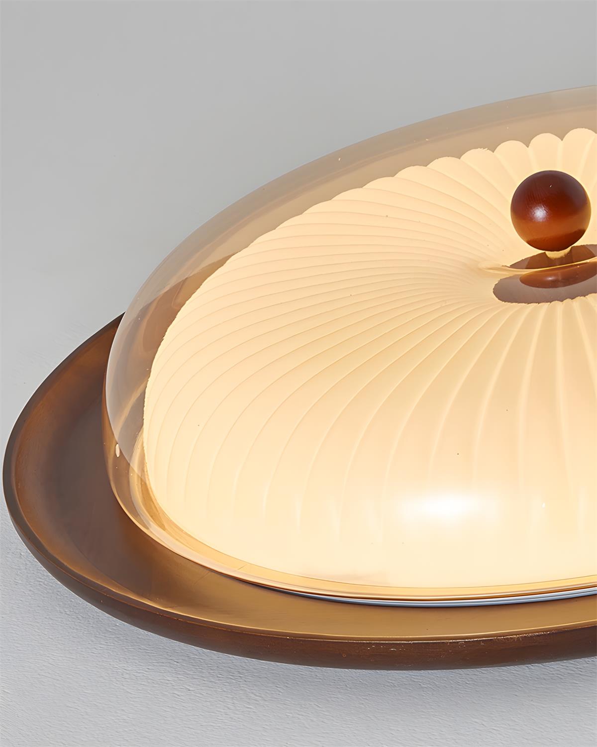 Crestfold Wood Ceiling Lamp — product view 9