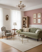RoseLace Wood Ceiling Lamp — product view 4