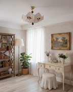 RoseLace Wood Ceiling Lamp — product view 8