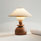 Citrus Dome Wood Table Lamp — product view 2