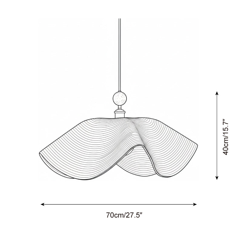 Wavora Wood Pendant Lamp — product view 5