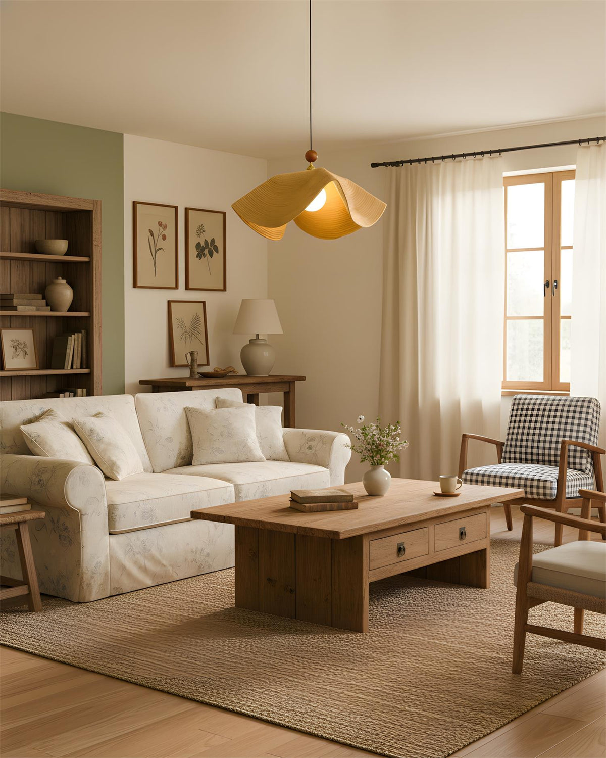 Wavora Wood Pendant Lamp — product view 9