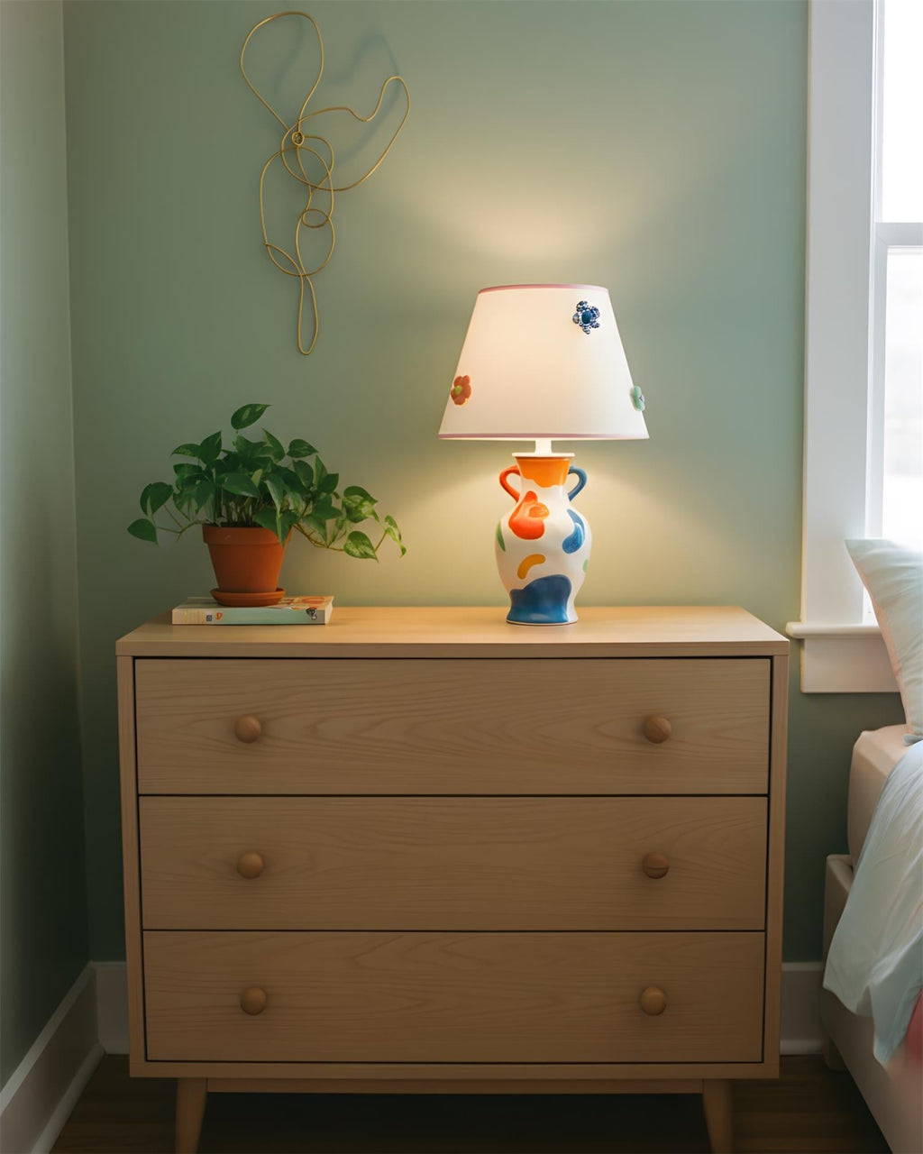JoyVase Metal Table Lamp — product view 9