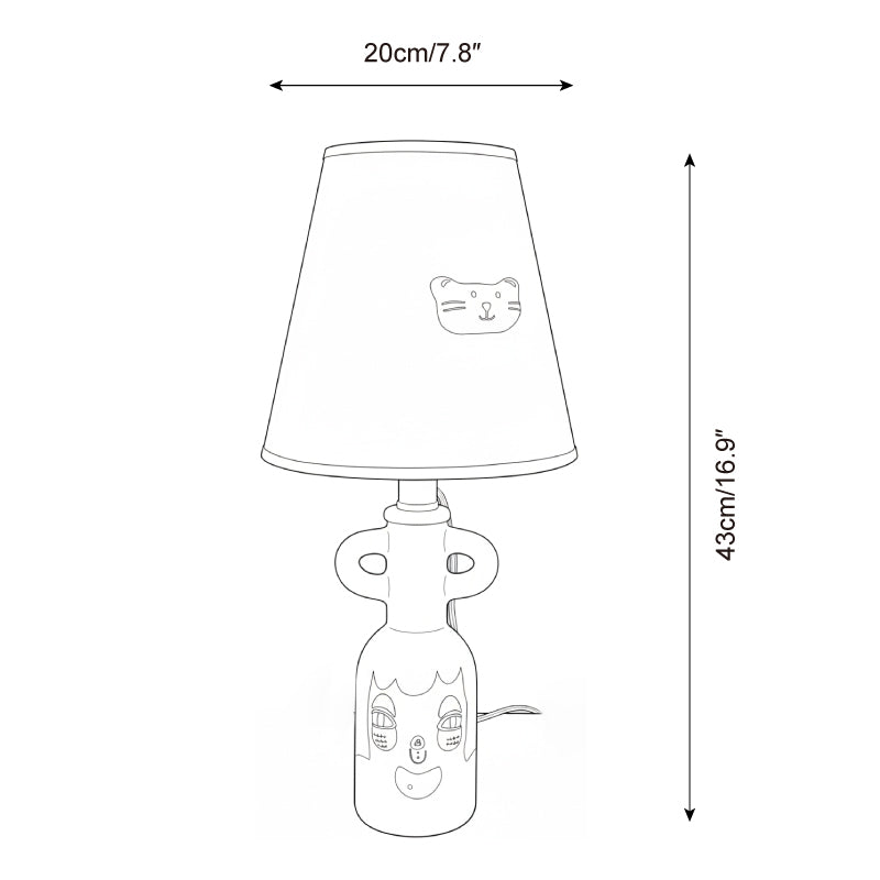 WhimsyKit Metal Table Lamp — product view 5