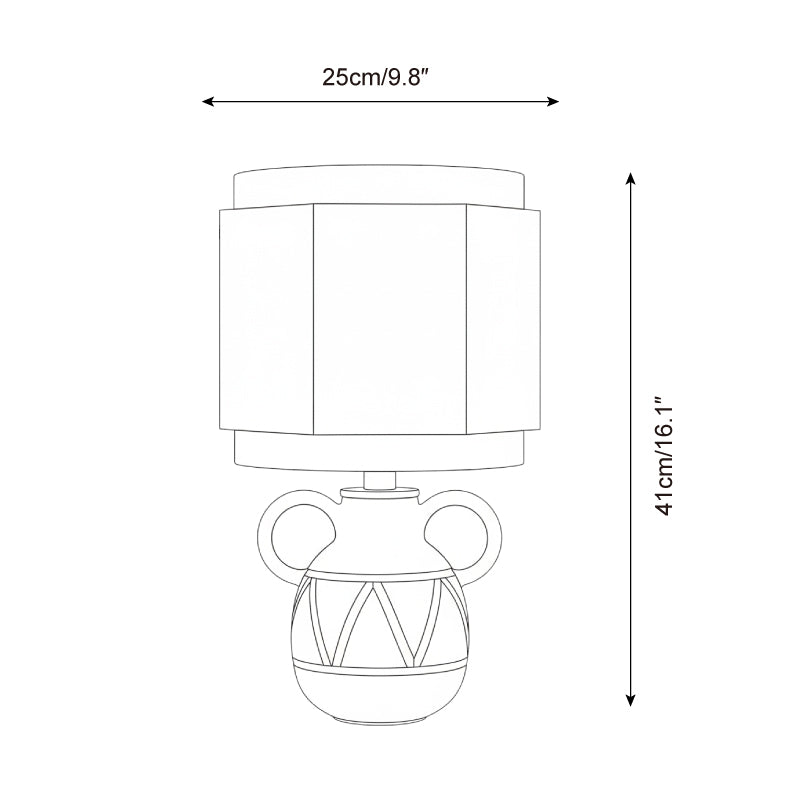 TwinLoop Metal Table Lamp — product view 5