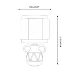 TwinLoop Metal Table Lamp — product view 5