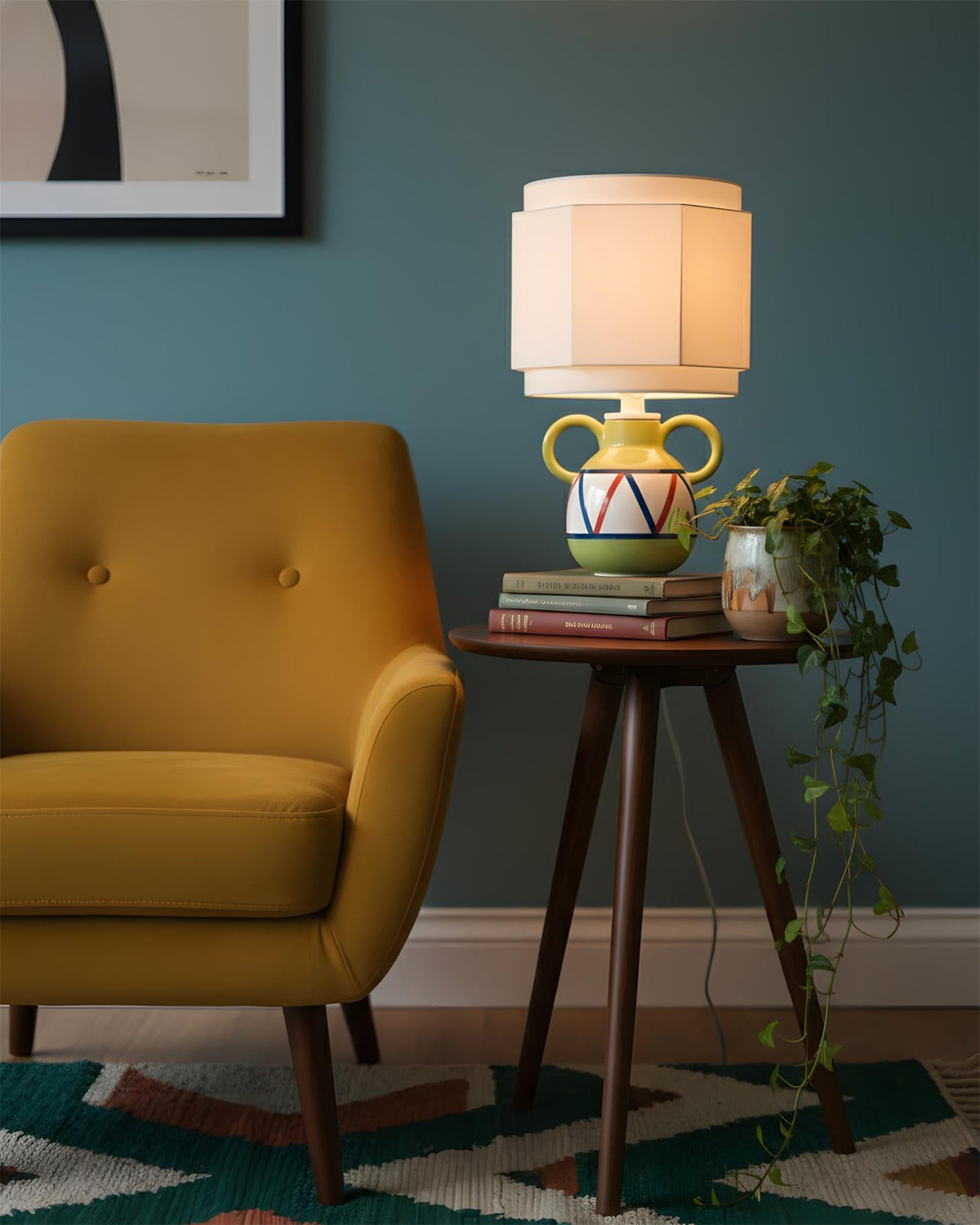 TwinLoop Metal Table Lamp — product view 12