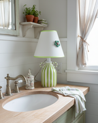 Lime Twirl Metal Table Lamp — product view 18