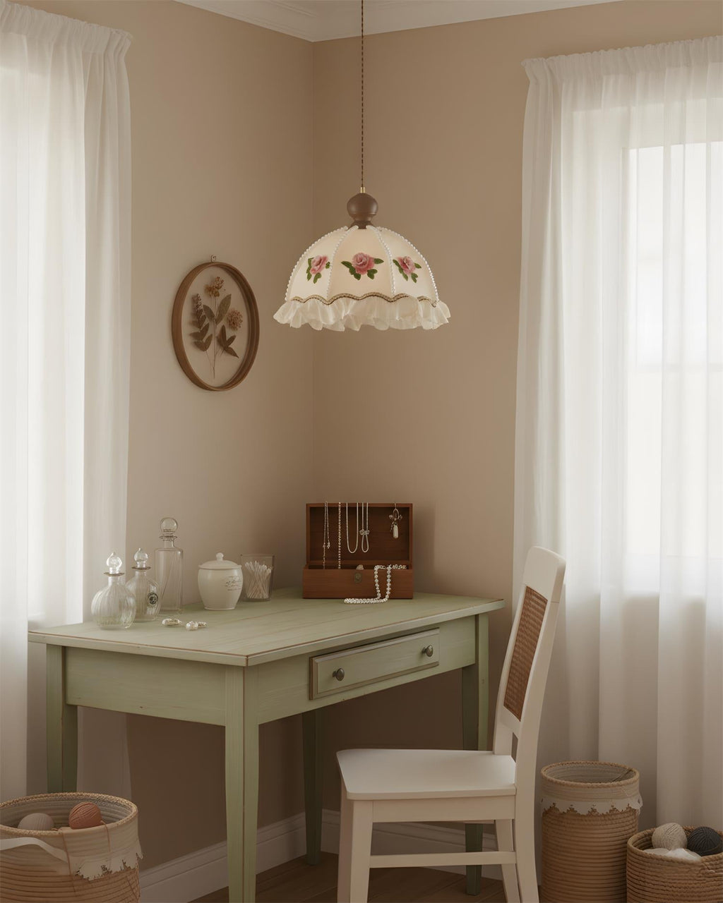 Frillia Wood Pendant Lamp — product view 8