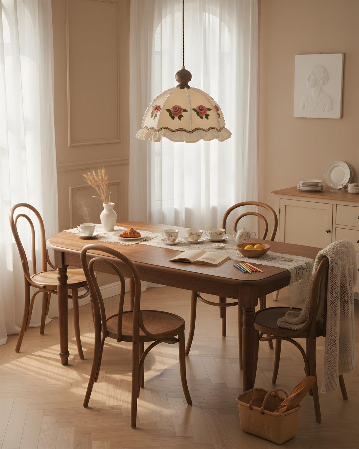 Frillia Wood Pendant Lamp — product view 10