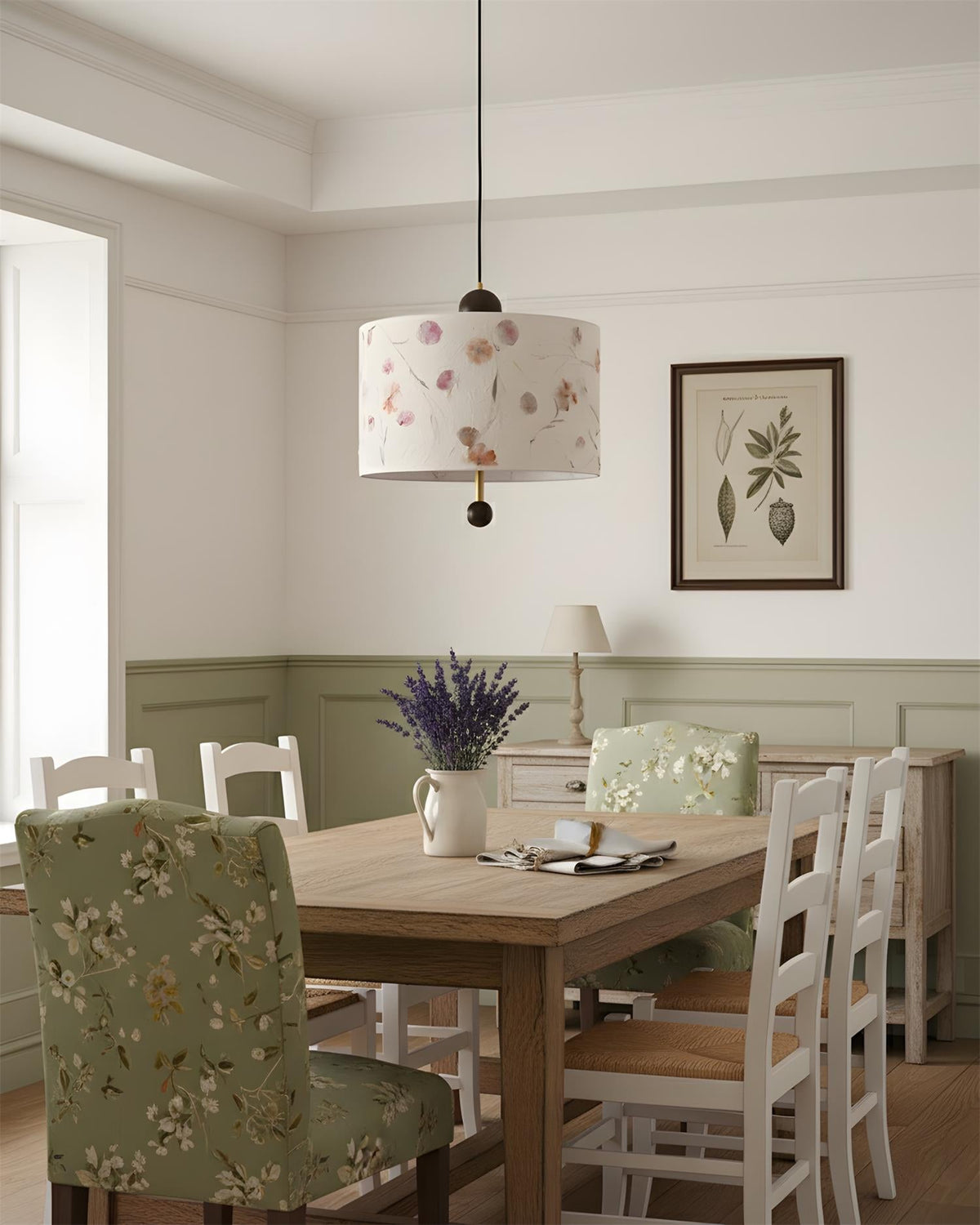 Petalune Wood Pendant Lamp — product view 9