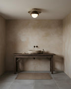 Cavara Travertine Ceiling Lamp — product view 9