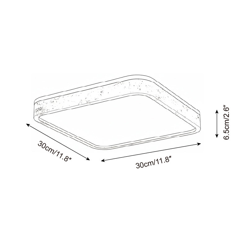 Kirin Travertine Ceiling Lamp — product view 5