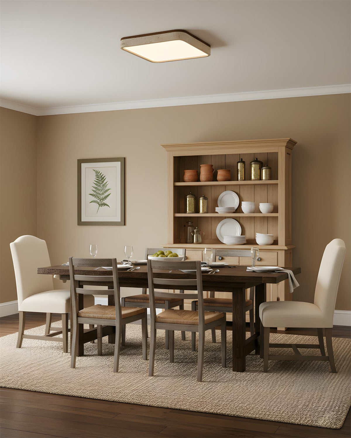 Kirin Travertine Ceiling Lamp — product view 13