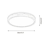 Cirona Travertine Ceiling Lamp — product view 5