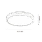 Cirona Travertine Ceiling Lamp — product view 7