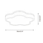 Fluffy Travertine Ceiling Lamp — product view 7