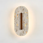 Olera Travertine Wall Lamp — product view 2
