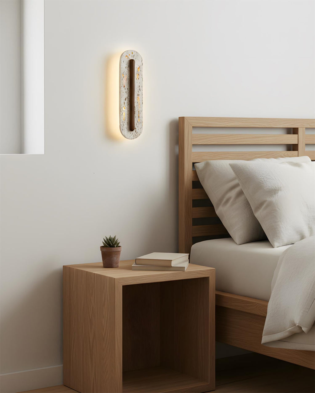 Olera Travertine Wall Lamp — product view 13
