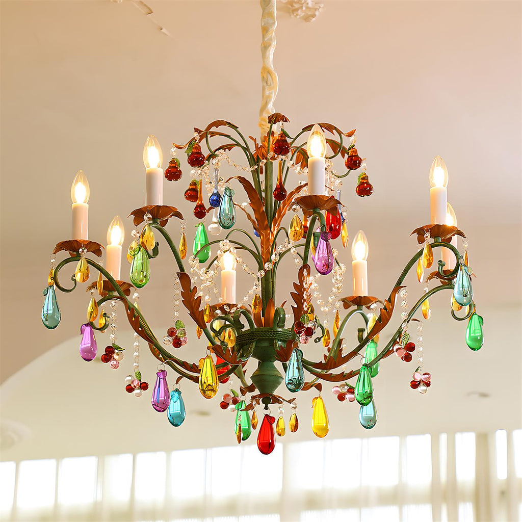 Vibranza Glass Chandelier — product view 2