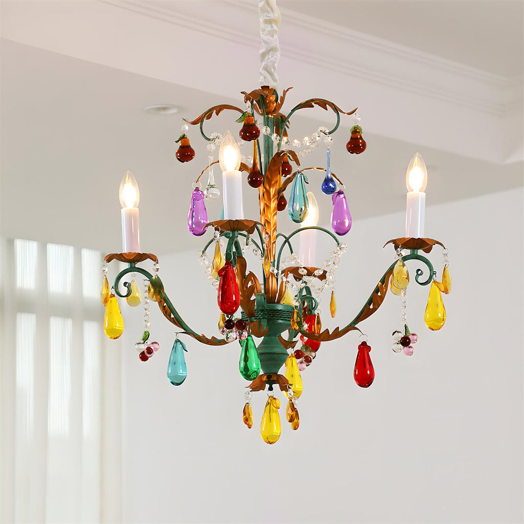 Vibranza Glass Chandelier — product view 12