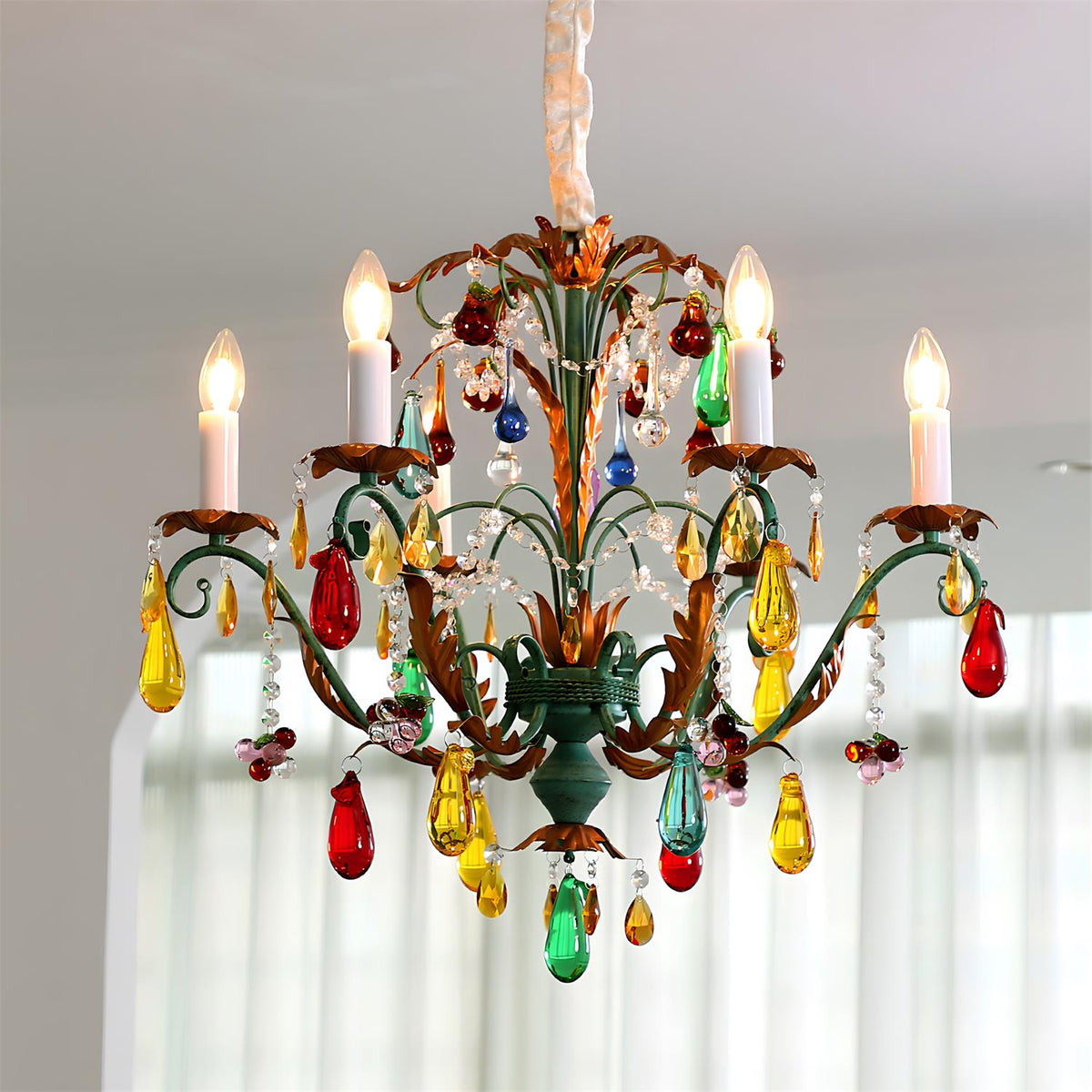Vibranza Glass Chandelier — product view 13