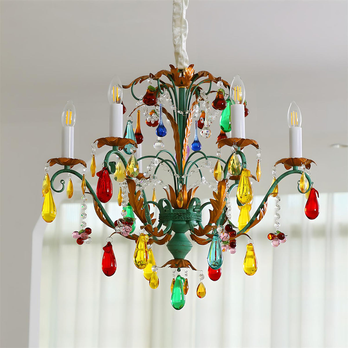 Vibranza Glass Chandelier — product view 14