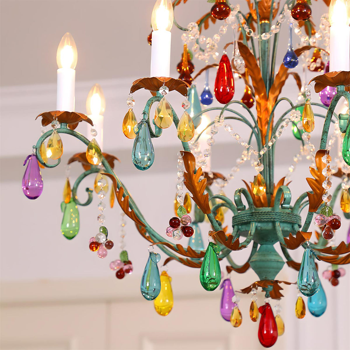 Vibranza Glass Chandelier — product view 15