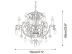 Vibranza Glass Chandelier — product detail 18