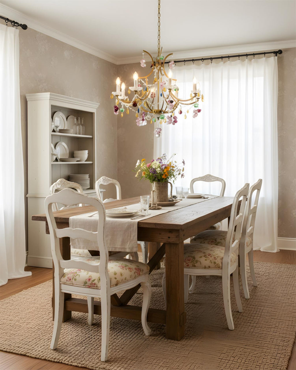Beloria Glass Chandelier — product view 4