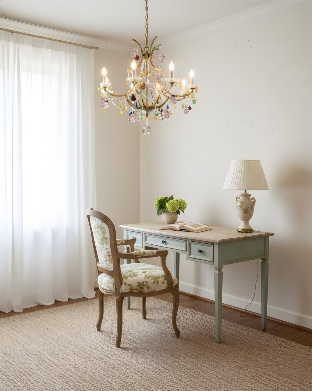 Beloria Glass Chandelier — product view 5