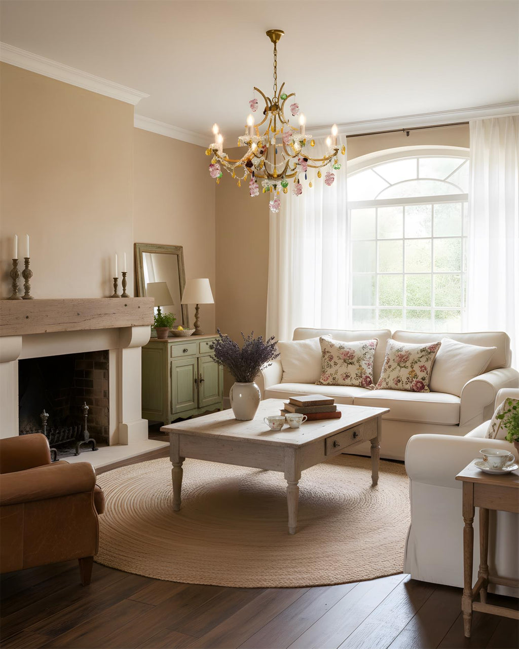 Beloria Glass Chandelier — product view 6