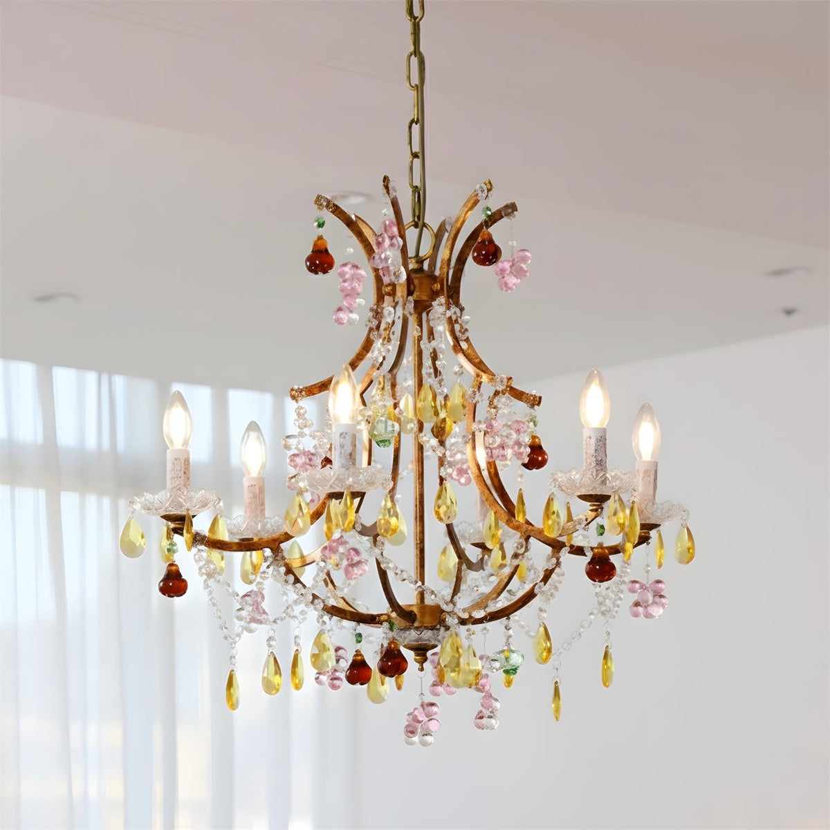 Beloria Glass Chandelier — product view 10