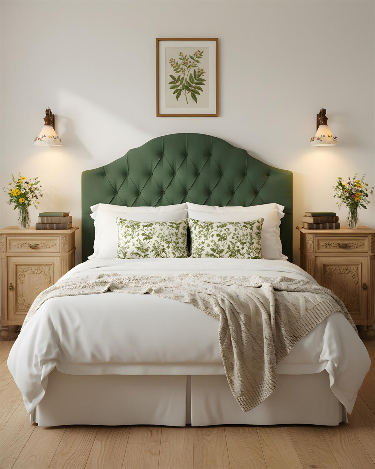 Bloomset Wood Wall Lamp — product view 6