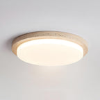 Lumara Travertine Ceiling Lamp — product view 2