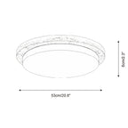 Lumara Travertine Ceiling Lamp — product view 7