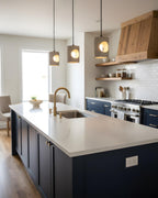 Mintra Travertine Pendant Lamp — product view 4