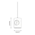Mintra Travertine Pendant Lamp — product view 5